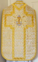 White French Latin Church Vestment